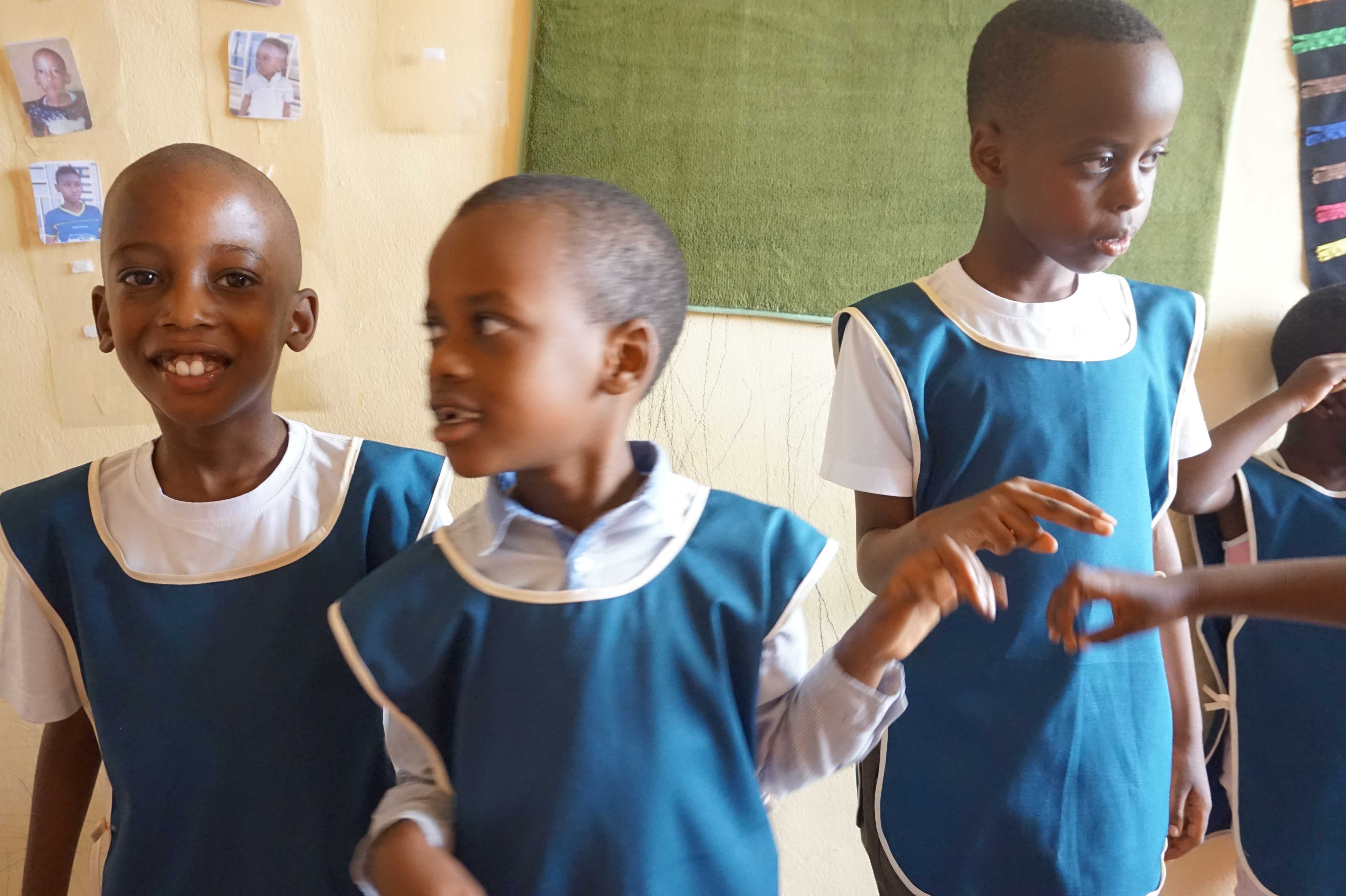 Children learning together