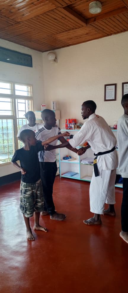 Children playing field games